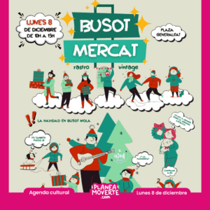 Mercadillos de Navidad alicante 2025: Busot Mercat