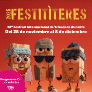 Programación Festitíteres en alicante 2025 por edades