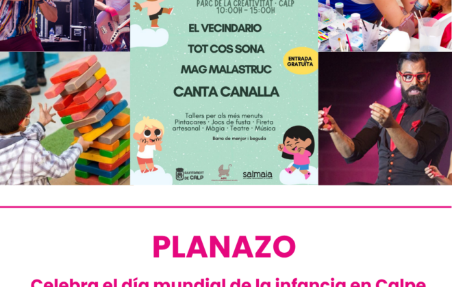 pLANES CON NIÑOS EN calpe novimebre 2025: día mundial de la infancia