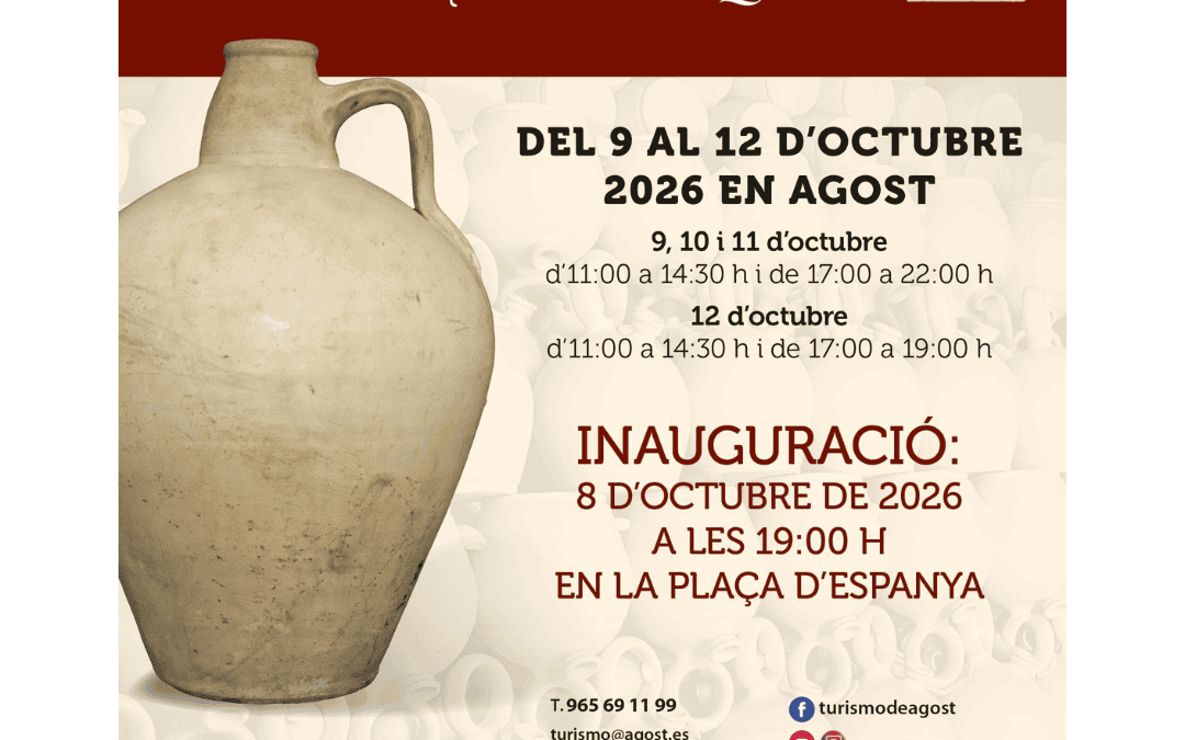 planes puente de octubre en alicante con niños. xxv feria artesanal y gastronómica agost