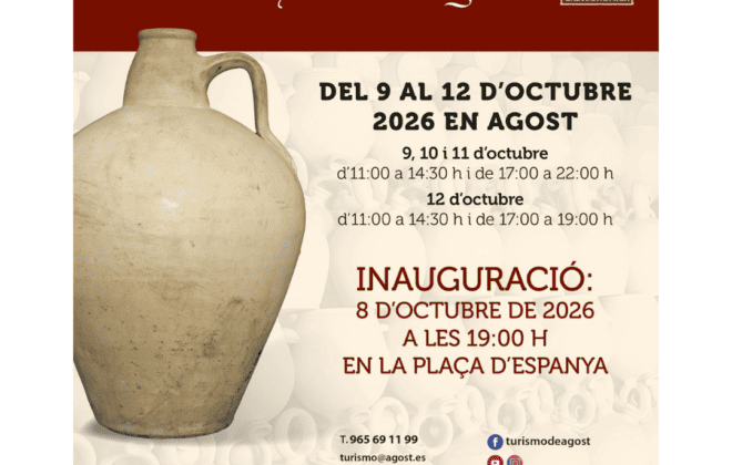 planes puente de octubre en alicante con niños. xxv feria artesanal y gastronómica agost